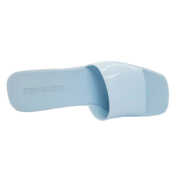 Steve Madden Platform Heels Chunky Sandals Jelly Square Toe Women's 7M - Picture 5 of 9